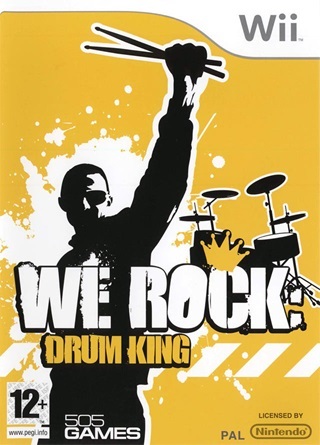 Pochette We Rock : Drum King version Wii