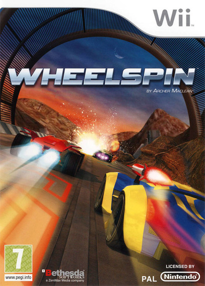 Pochette Wheelspin version Wii