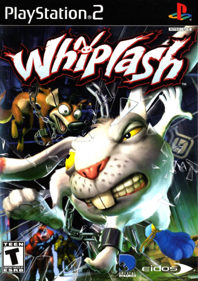 Pochette Whiplash version PlayStation 2