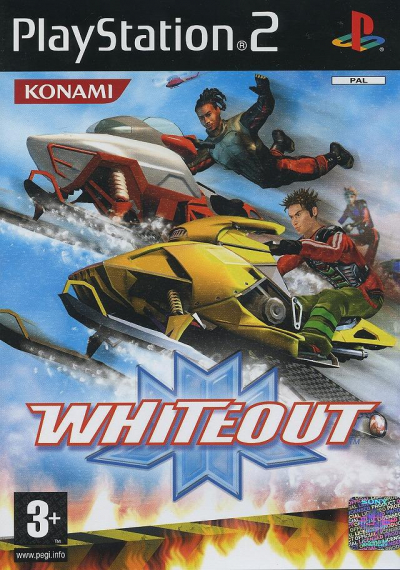 Pochette Whiteout version PlayStation 2