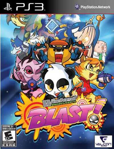 Pochette Wicked Monsters Blast! version PlayStation 3