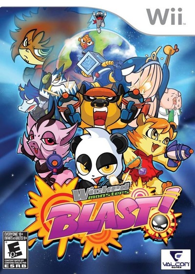Pochette Wicked Monsters Blast! version Wii
