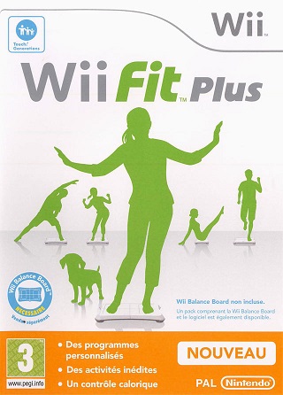 Pochette Wii Fit Plus version Wii