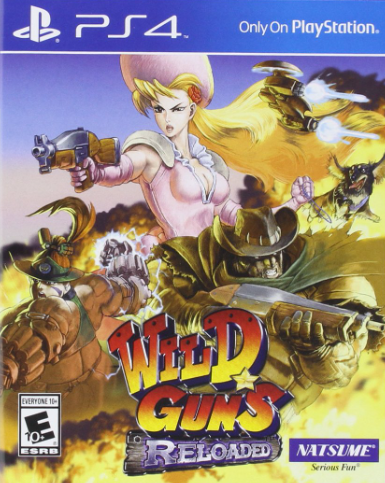 Pochette Wild Guns Reloaded version PlayStation 4