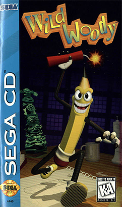 Pochette Wild Woody version Mega-CD