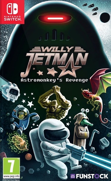 Pochette Willy Jetman : Astromonkey's Revenge version Switch