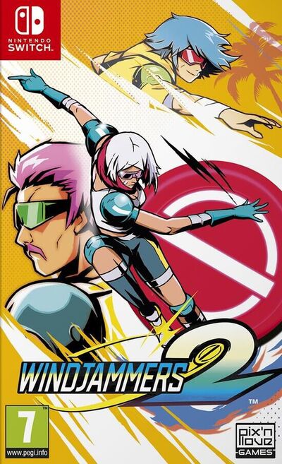 Pochette Windjammers 2 version Switch