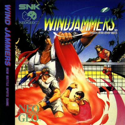 Pochette Windjammers version Neo-Geo CD