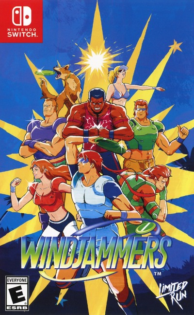 Pochette Windjammers version Switch