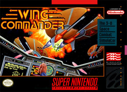 Pochette Wing Commander version Super Nintendo