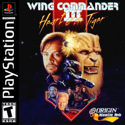 Pochette Wing Commander III : Heart of the Tiger version PlayStation