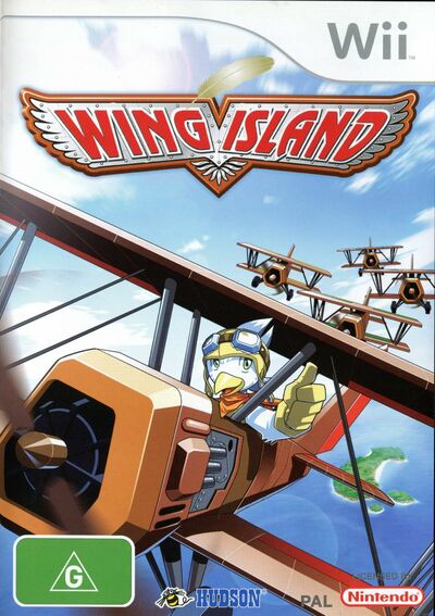 Pochette Wing Island version Wii