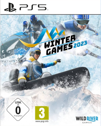 Pochette Winter Games 2023 version PlayStation 5
