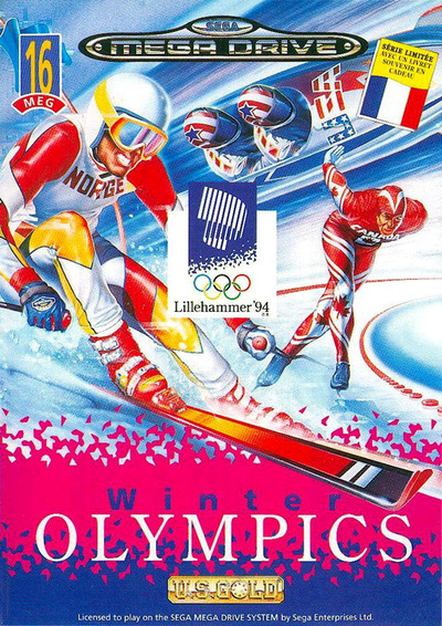 Pochette Winter Olympics : Lillehammer '94 version Megadrive
