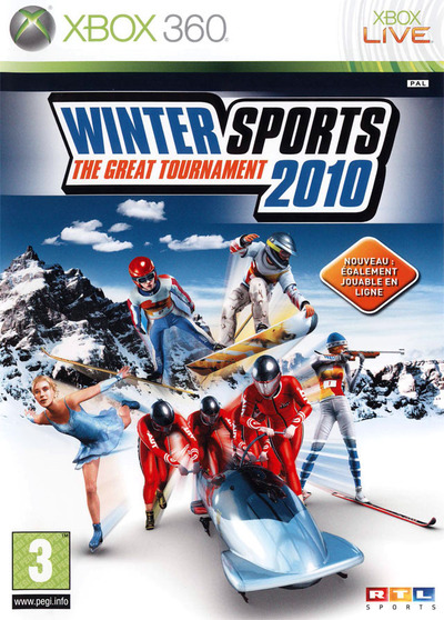 Pochette Winter Sports 2010 version Xbox 360