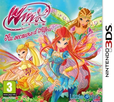 Pochette Winx Club : Au secours d'Alféa version 3DS