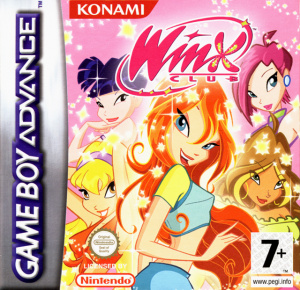 Pochette Winx Club version GameBoy Advance