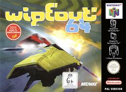 Pochette WipEout 64 version Nintendo 64
