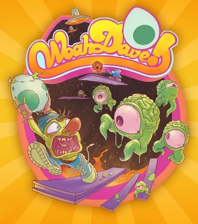 Pochette Woah Dave! version Wii U