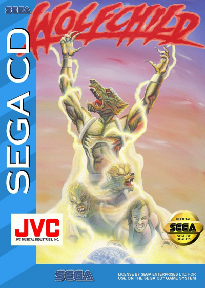Pochette Wolfchild version Mega-CD