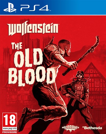 Pochette Wolfenstein : The Old Blood version PlayStation 4