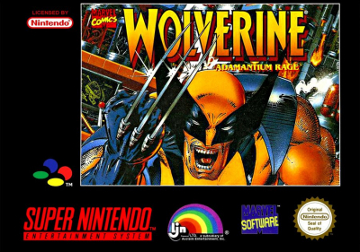 Pochette Wolverine : Adamantium Rage version Super Nintendo