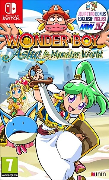 Pochette Wonder Boy : Asha in Monster World version Switch