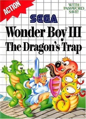 Pochette Wonder Boy III : The Dragon's Trap version Master System