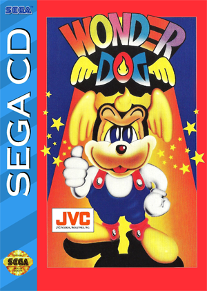Pochette Wonder Dog version Mega-CD