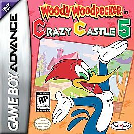 Pochette Woody Woodpecker in Crazy Castle 5 version GameBoy Advance