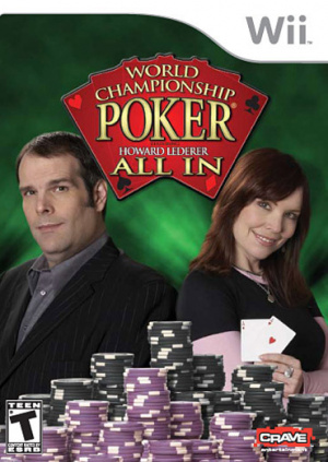 Pochette World Championship Poker featuring Howard Lederer : All-In version Wii