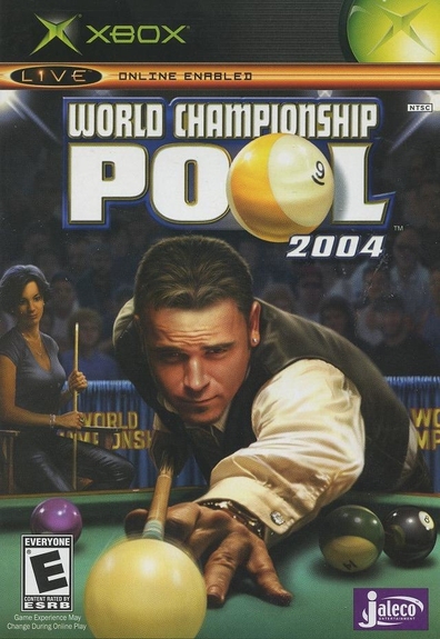 Pochette World Championship Pool 2004 version Xbox