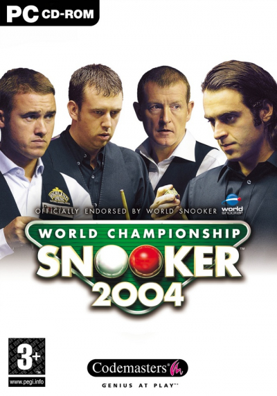 Pochette World Championship Snooker 2004 version PC Windows