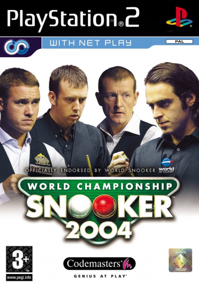 Pochette World Championship Snooker 2004 version PlayStation 2