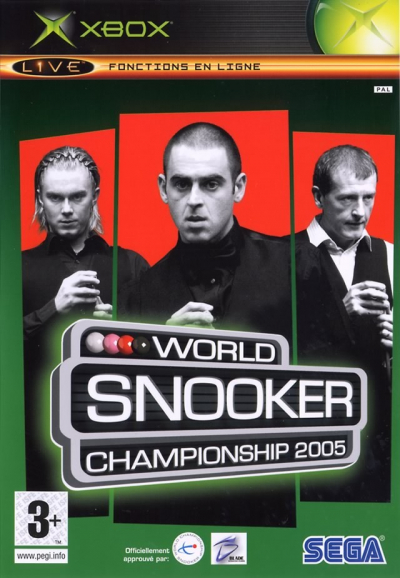 Pochette World Championship Snooker 2005 version Xbox