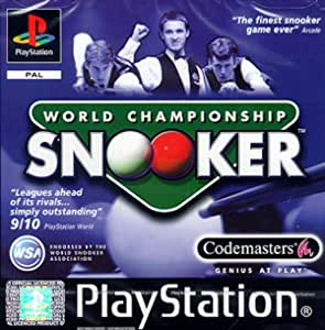 Pochette World Championship Snooker version PlayStation