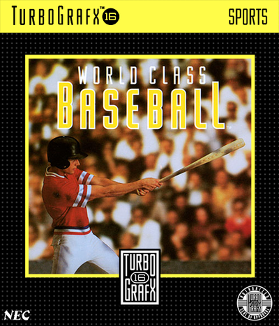 Pochette World Class Baseball version Wii