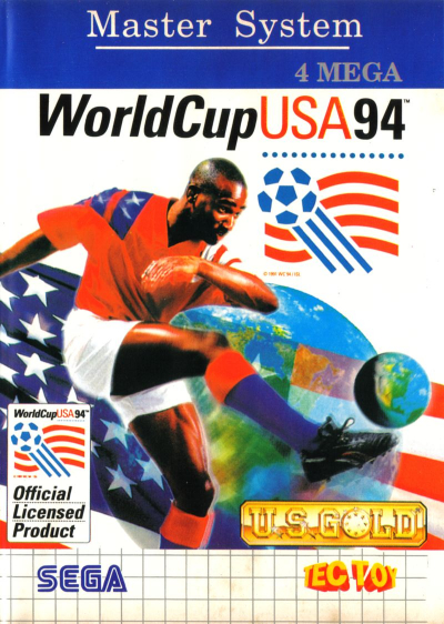 Pochette World Cup USA 94 version Master System