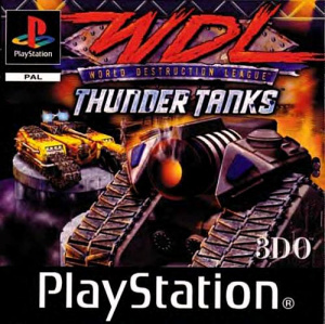 Pochette World Destruction League : Thunder Tanks version PlayStation