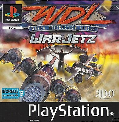Pochette World Destruction League : War Jetz version PlayStation