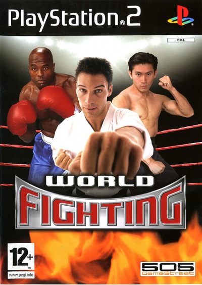 Pochette World Fighting version PlayStation 2