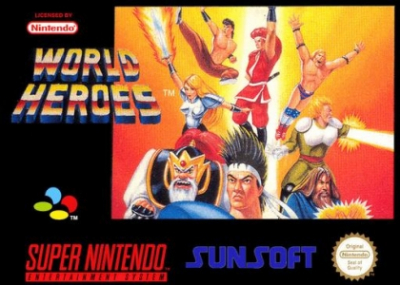 Pochette ACA NEOGEO World Heroes version Switch