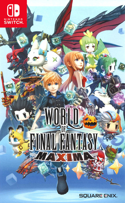 Pochette World of Final Fantasy Maxima version Switch