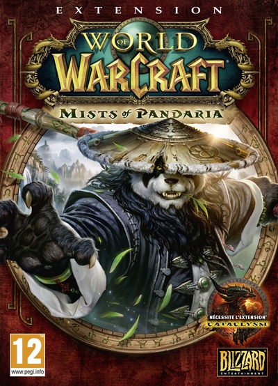 Pochette World of Warcraft : Mists of Pandaria version PC Windows