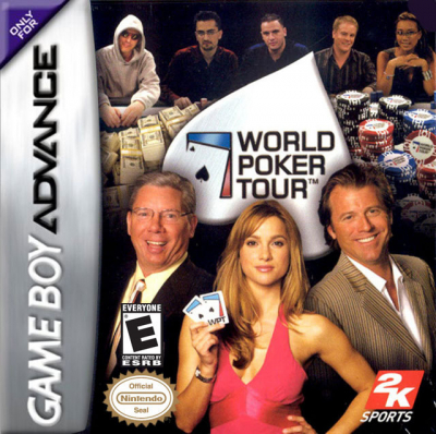 Pochette World Poker Tour version GameBoy Advance