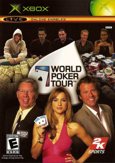 Pochette World Poker Tour version Xbox
