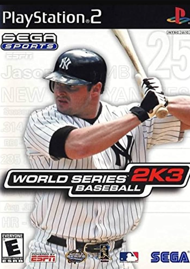 Pochette World Series Baseball 2K3 version PlayStation 2