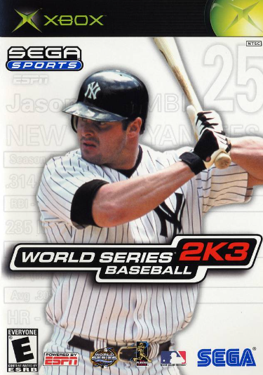Pochette World Series Baseball 2K3 version Xbox