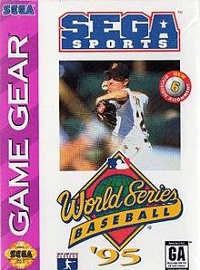 Pochette World Series Baseball '95 version GameGear
