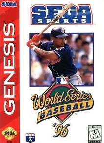Pochette World Series Baseball '96 version Megadrive